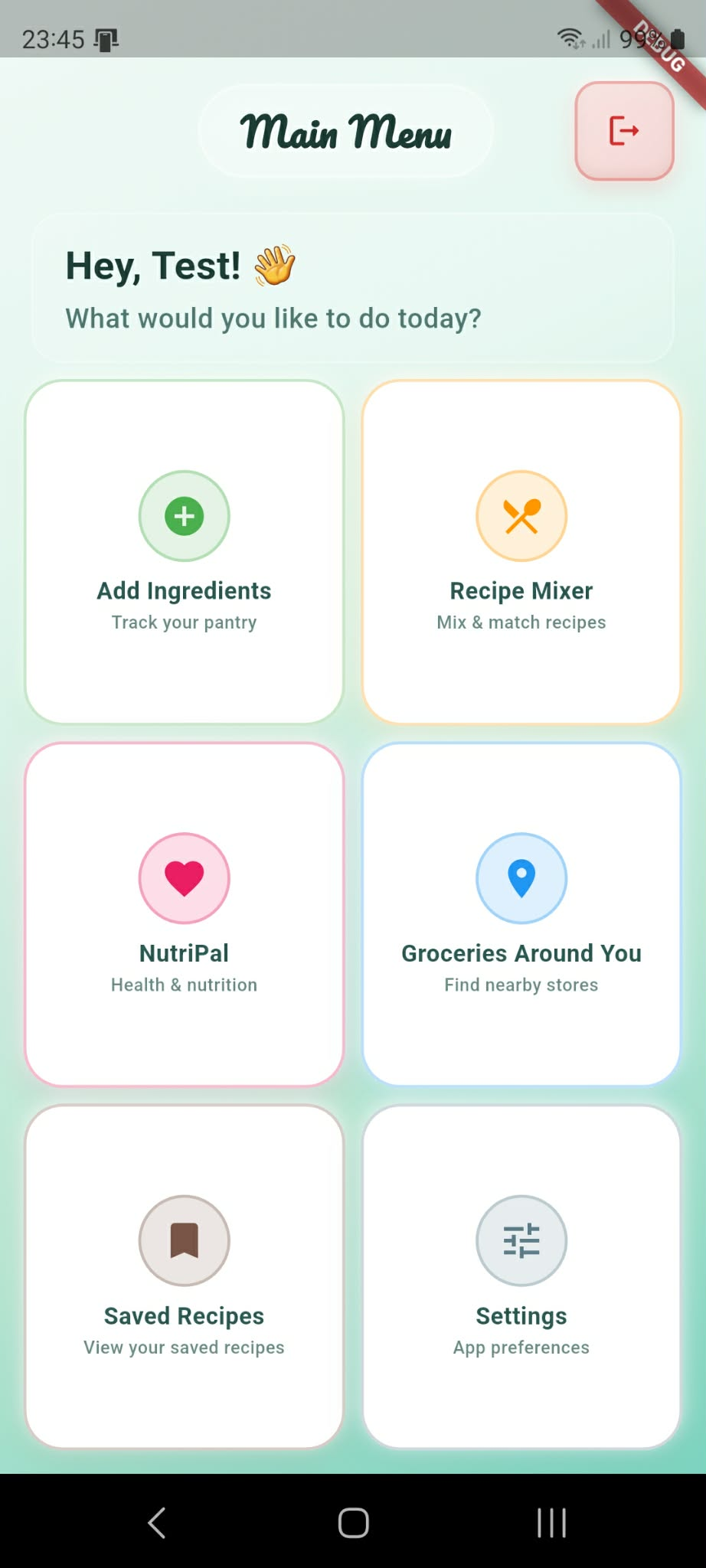 Fridge Pantry screenshot